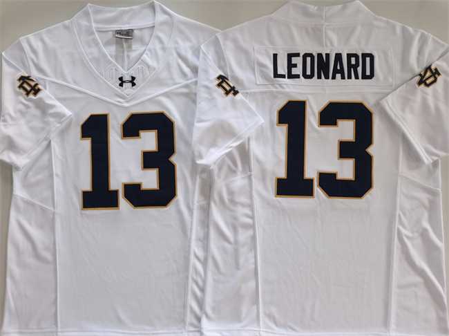 Men's Notre Dame Fighting Irish #13 Riley Leonard White 2024 F.U.S.E. Limited Stitched Jersey,We sell and wholesale Men's Notre Dame Fighting Irish #13 Riley Leonard White 2024 F.U.S.E. Limited Stitched Jersey on line form chian!